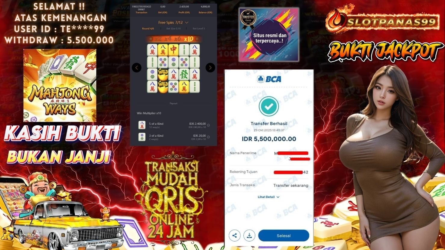 SLOTPANAS99 JACKPOT SLOT MAHJONG WAYS